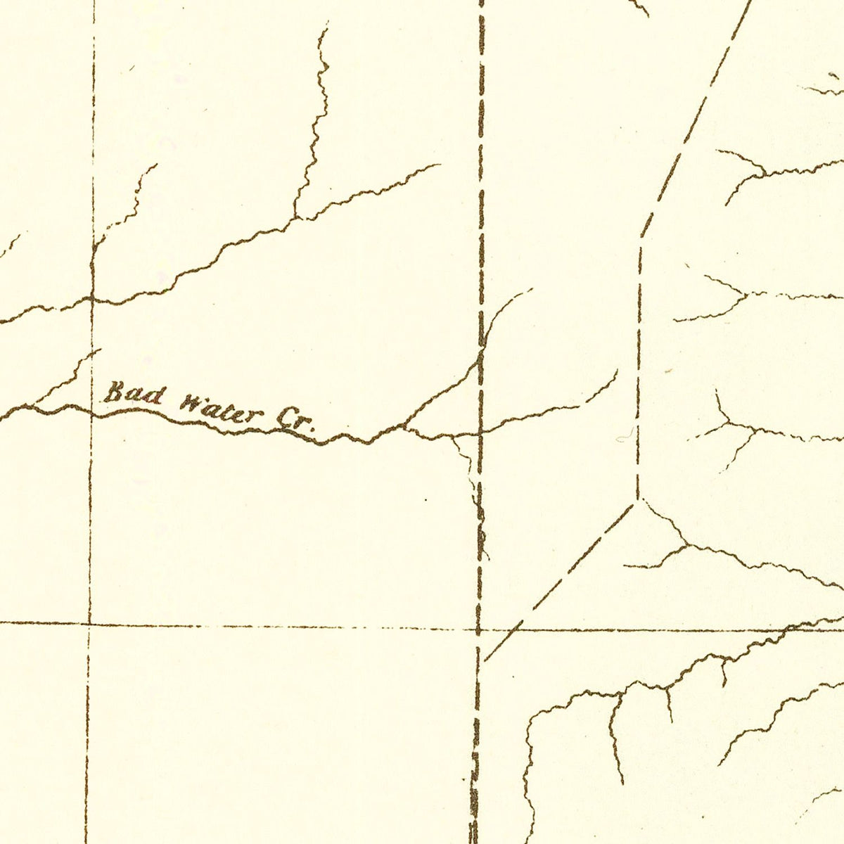 Restored historic details from the 1880 state map of County, Wyoming