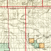 old Wyoming map