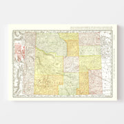 map of Wyoming