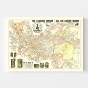 map of Pittsburgh