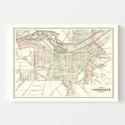 map of Louisville