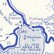 old Yellowstone map