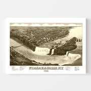 map of Niagara Falls