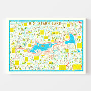 map of Big Bear Lake