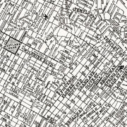 Vintage Map of Los Angeles, California 1929