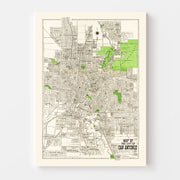 map of San Antonio