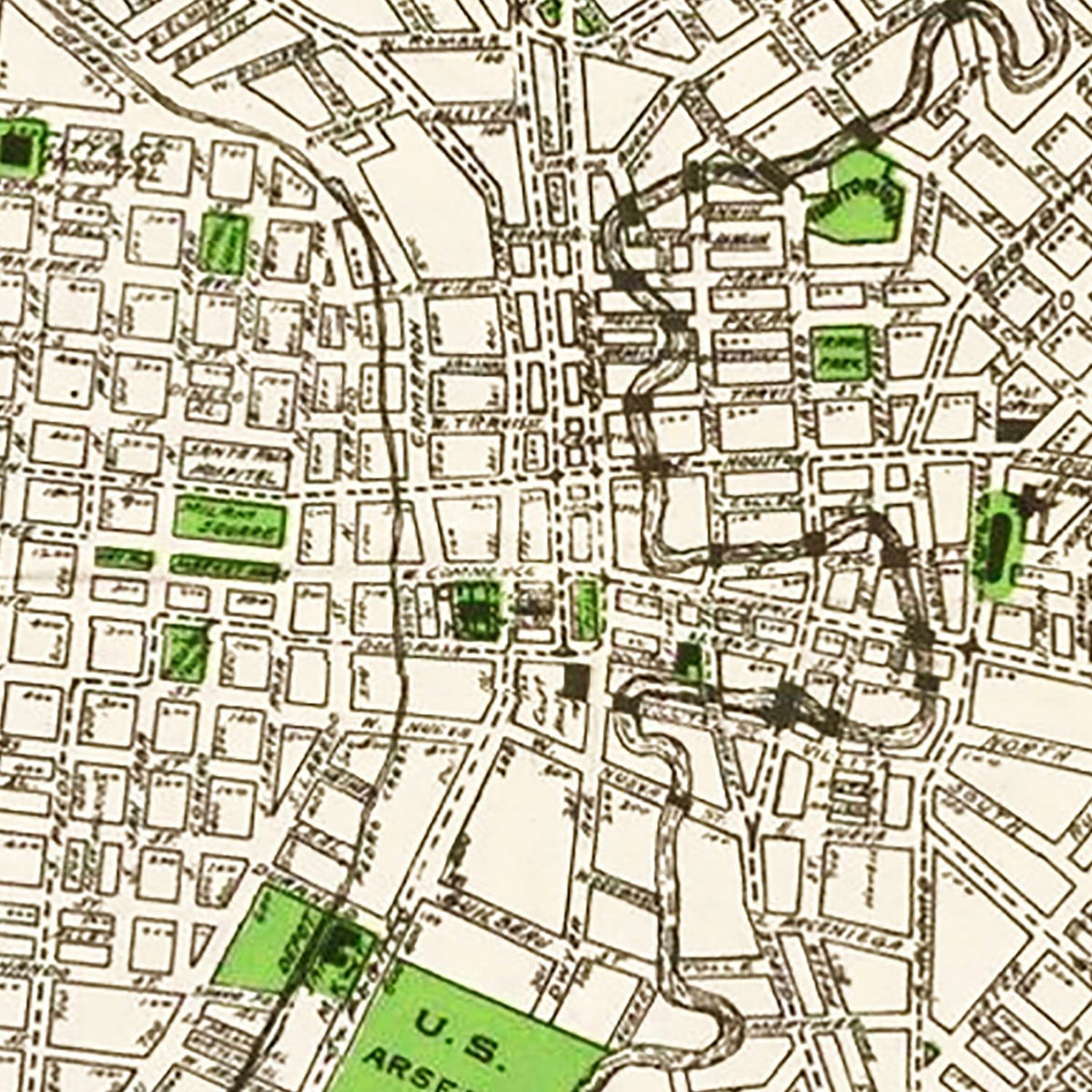 Vintage San Antonio Maps