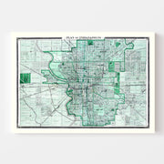 map of Indianapolis