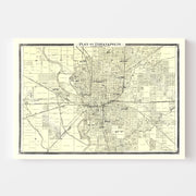 map of Indianapolis