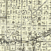 old Indianapolis map