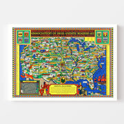 map of United States