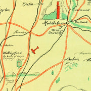 old Connecticut map