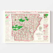 map of Arkansas