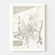 map of Worcester
