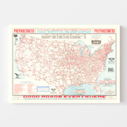 map of United States