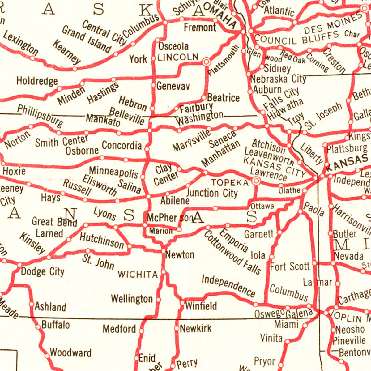 Restored historic details from the 1915 country map of County