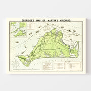 map of Martha's Vine