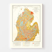 map of Michigan