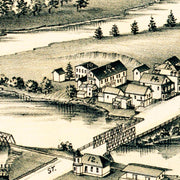 old Three Rivers map
