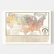 map of United States