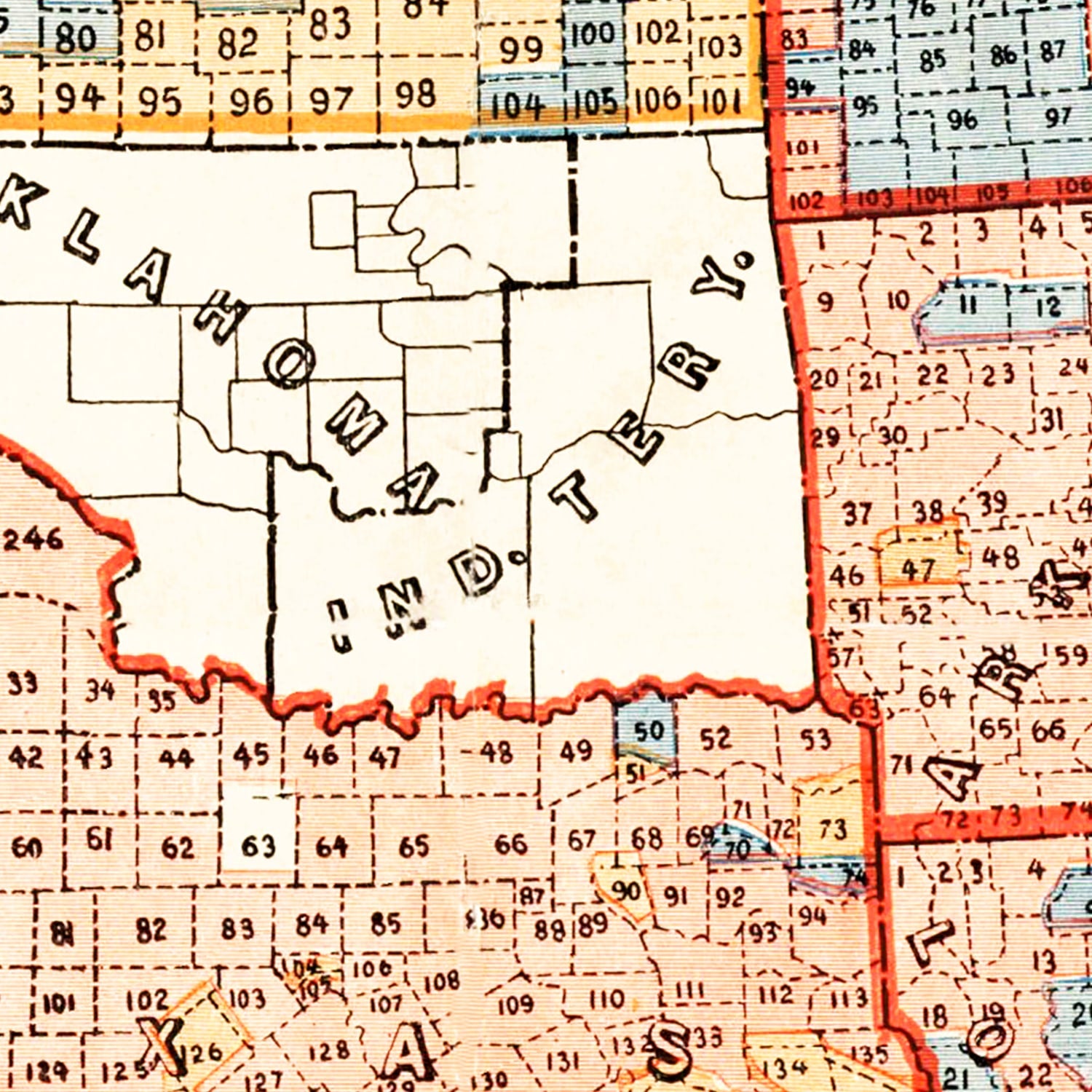 Restored historic details from the 1893 country map of County
