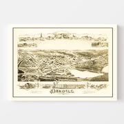 map of Oakdale