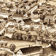 old Henniker map