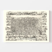 map of Boston Highla