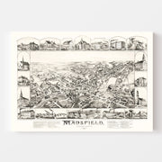 map of Mansfield