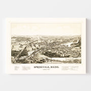 map of Springvale