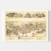 map of Somerset