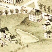 old Wrentham map