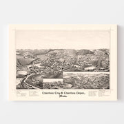 map of Charlton City