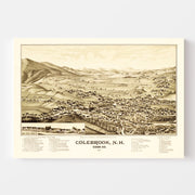 map of Colebrook
