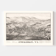 map of Poultney