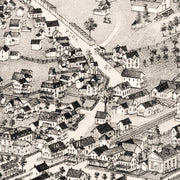 old Poultney map