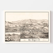 map of West Randolph
