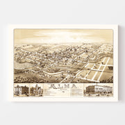 map of Alma