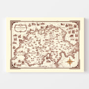 map of Switzerland