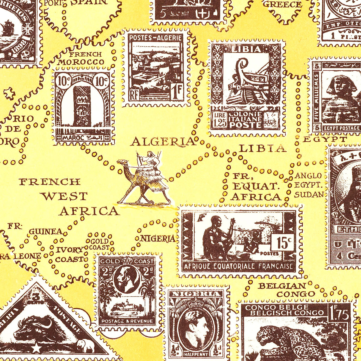 Restored historic details from the 1947 world map of County