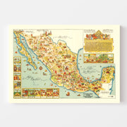 map of Mexico