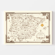 map of Spain & Portu