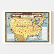map of United States