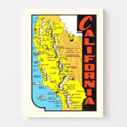 map of California
