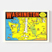 map of Washington