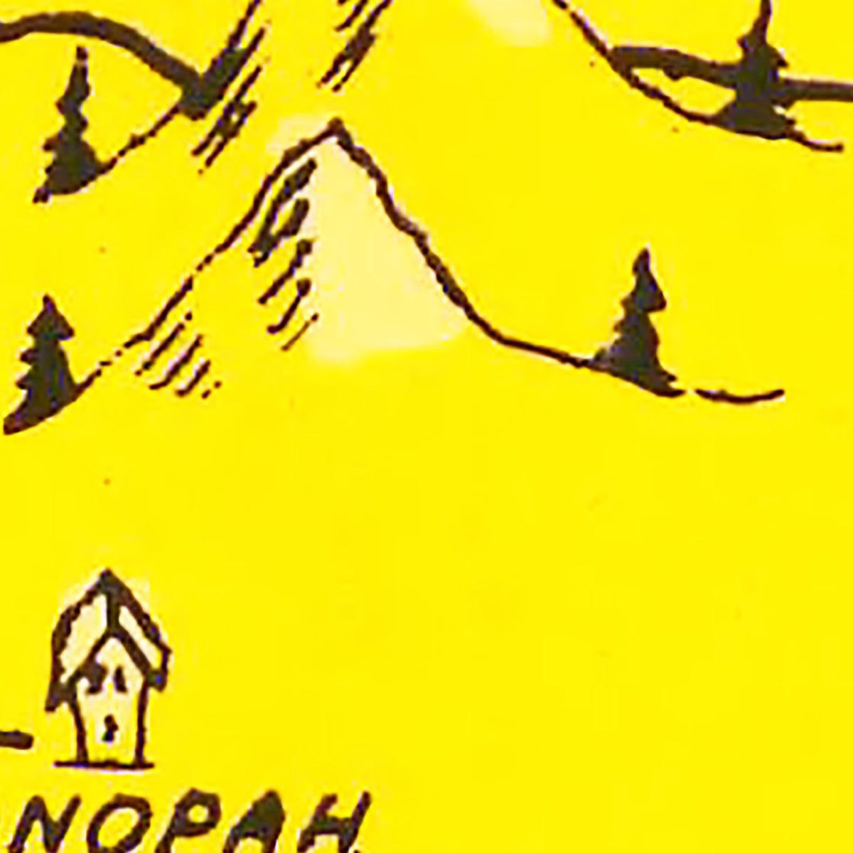 Restored historic details from the 1950 state map of County, Nevada