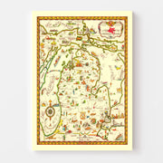 map of Michigan