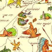 old Michigan map