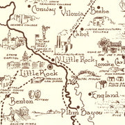 old Arkansas map