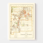 map of New Mexico